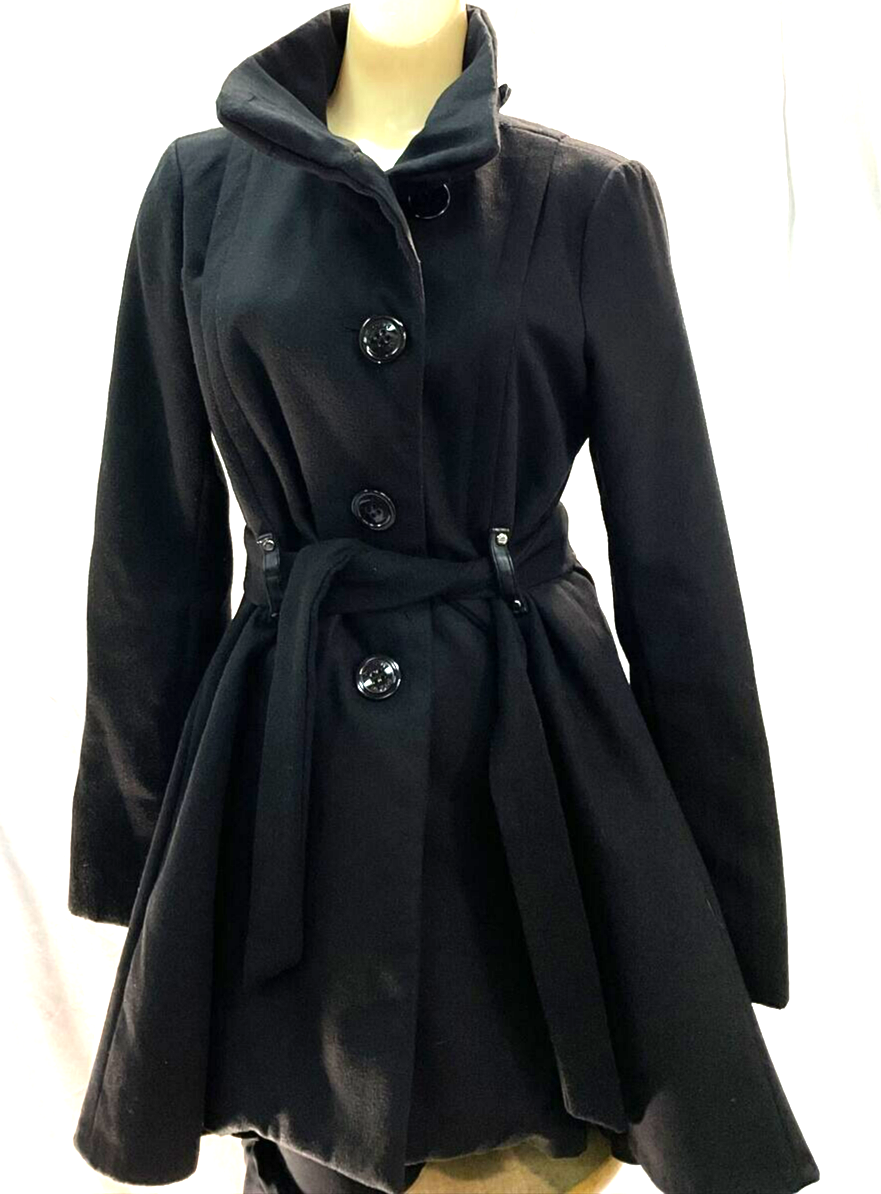 steve madden belted coat