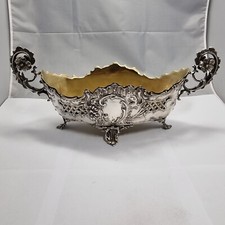 D7# Jugendstil Jardiniere Silber 800 punziert Emanuel Schwarz Wien ~ 1900 #2