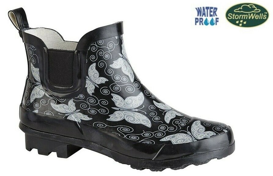 wide ankle wellington boots