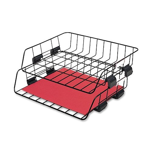 Fellowes Wire Stacking Letter Tray Steel, Rubber (FEL62112) eBay