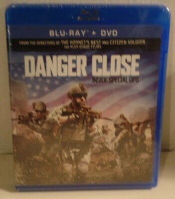 Danger Close: Inside Special Ops (Blu-Ray + DVD, 2017, WS, 2-Disc)   NEW SEALED