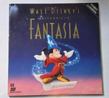 Walt Disney Fantasia Laserdisc 2 Discs Mickey Mouse