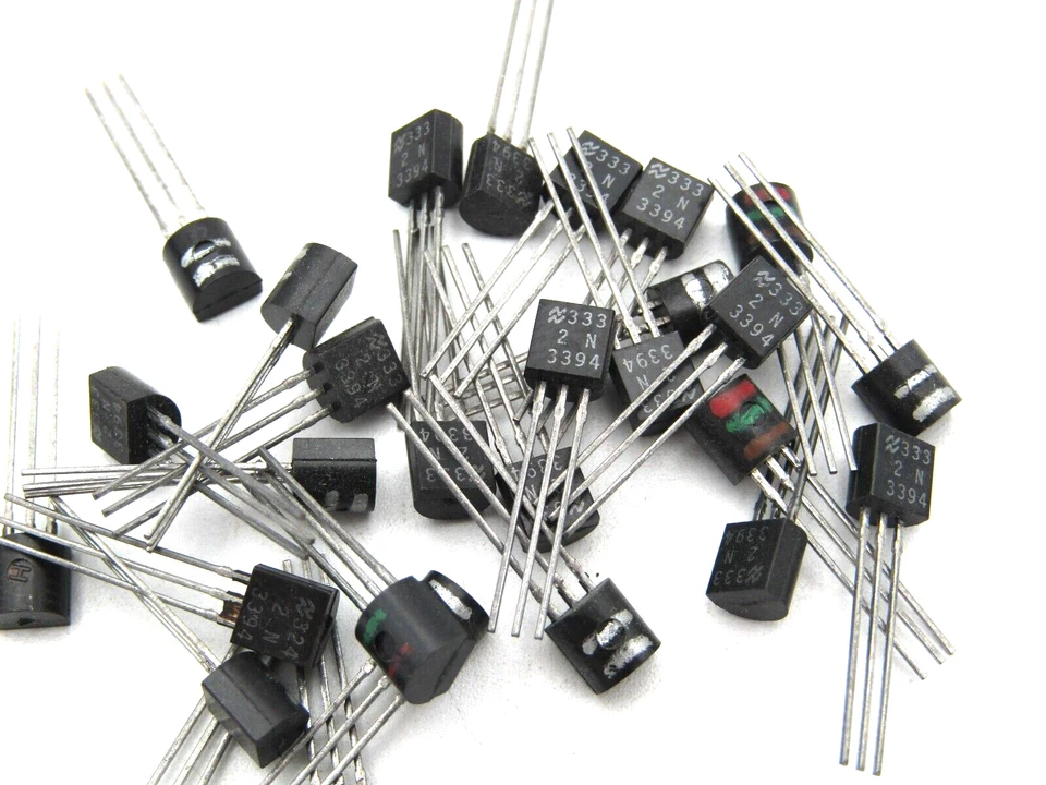 SPRAGUE ( 10 PCS ) 2N3394 National Semi General Purpose Amplifier NPN Transistor - NOS