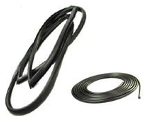 1972-1993 Dodge Pickup Truck Windshield Weatherstrip Gasket W/ Black Lock Strip