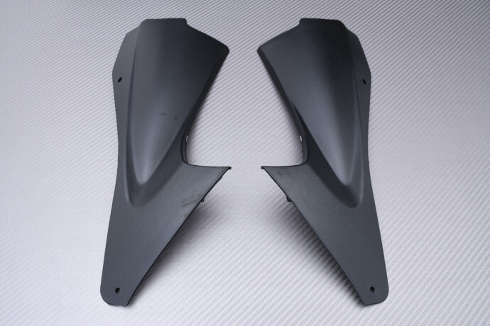 Carenage lateral de reservoir droit et gauche noir pour moto Yamaha YZF R6 2006-2007