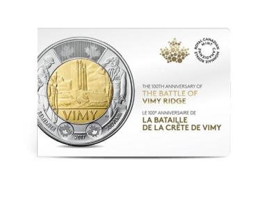 2017 Canada $2 100th Anniversary The Battle of the Vimy Ridge 5