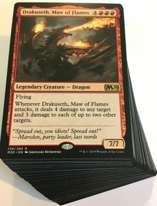 ***Custom Commander Deck*** Drakuseth - Red Dragon Tribal - EDH MTG Magic Cards | eBay