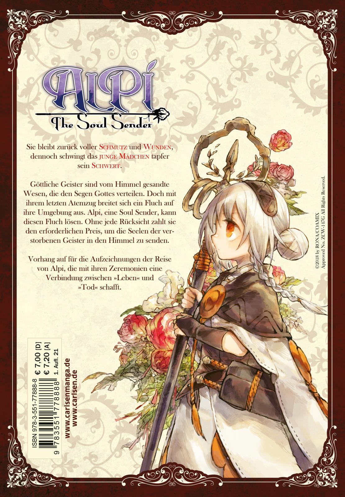 Thumbnail - Alpi - The Soul Sender 1 | Epischer Fantasy-manga Über Verfluchte