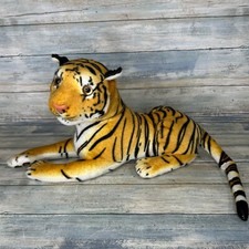 Tiger Plush Stuffed Animal Wild Realistic