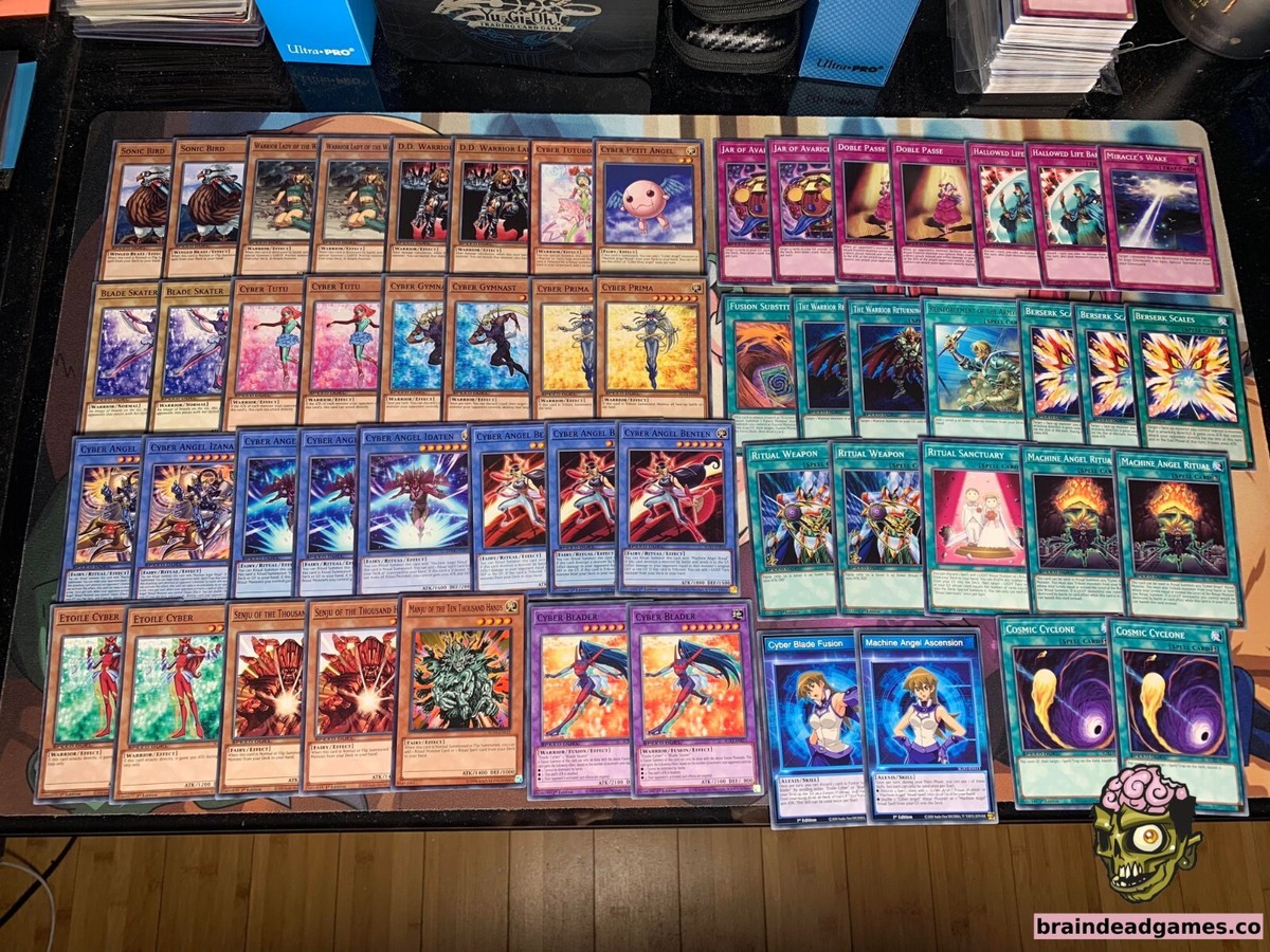 Yugioh Alexis Rhodes Cyber Angel Deck - Ritual, Fairy, Dragon, Warrior
