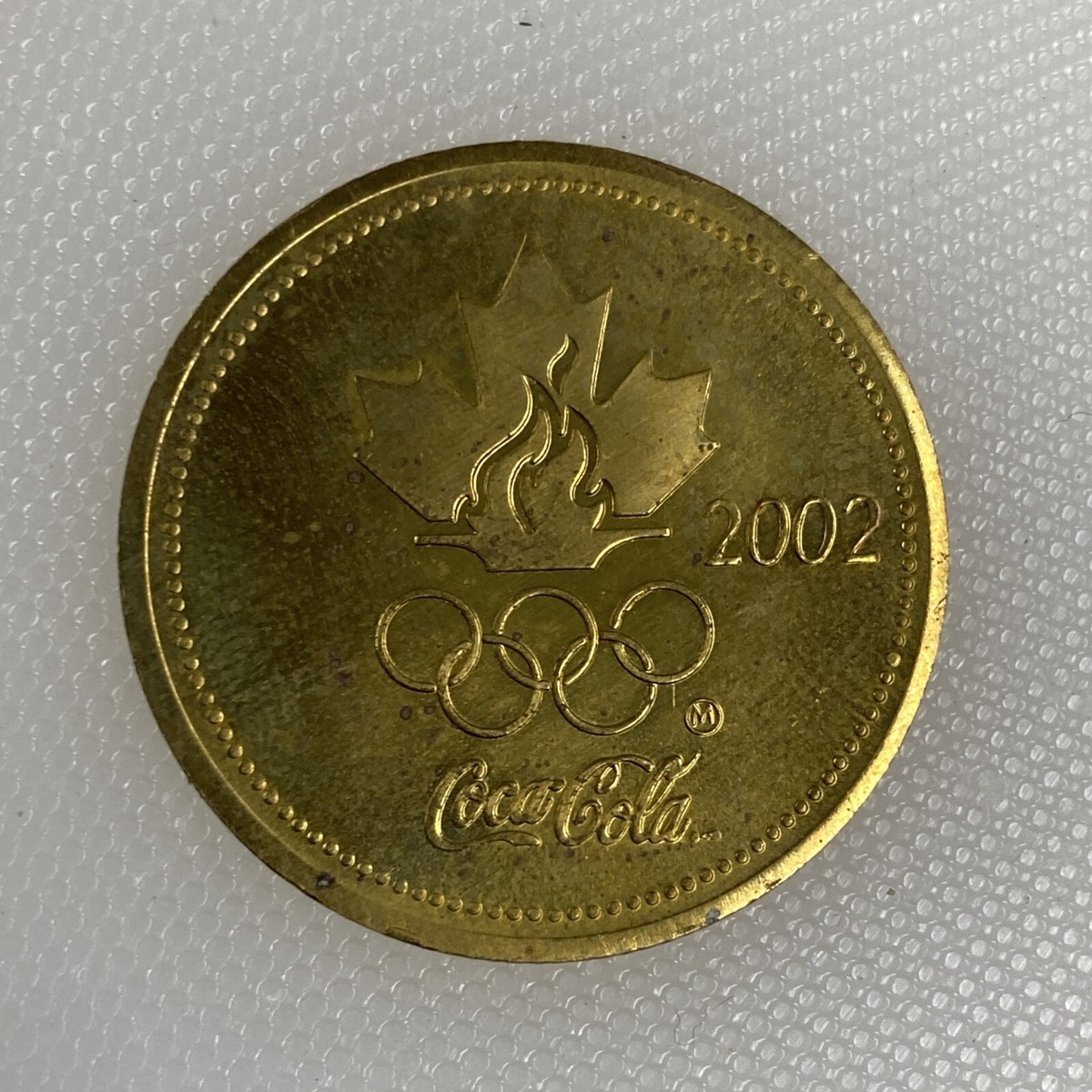 Mario Lemieux Coin Coca-Cola Salt Lake 2002 Olympic Winter Games