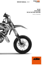KTM 50 SX FACTORY EDITION (EU) REPAIR SERVICE MANUAL FOLDER