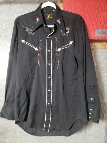 Vintage Western Wear Sears Embroidered 