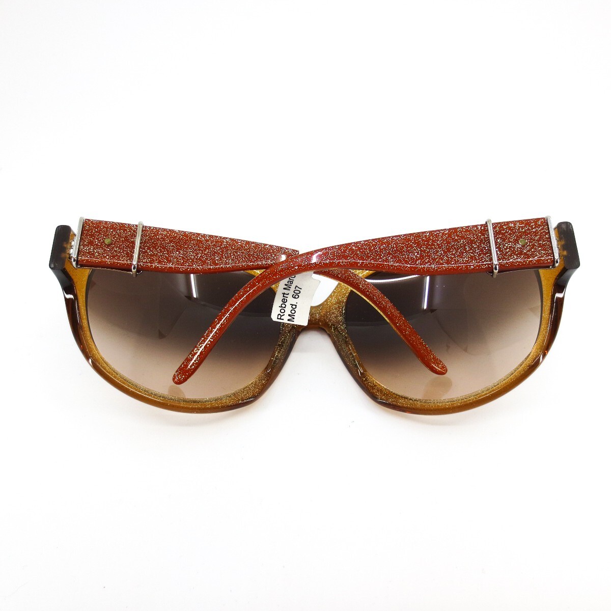 Robert Marc Sunglasses 607-105 Gold Orange Glitter Oversized  display picture 1