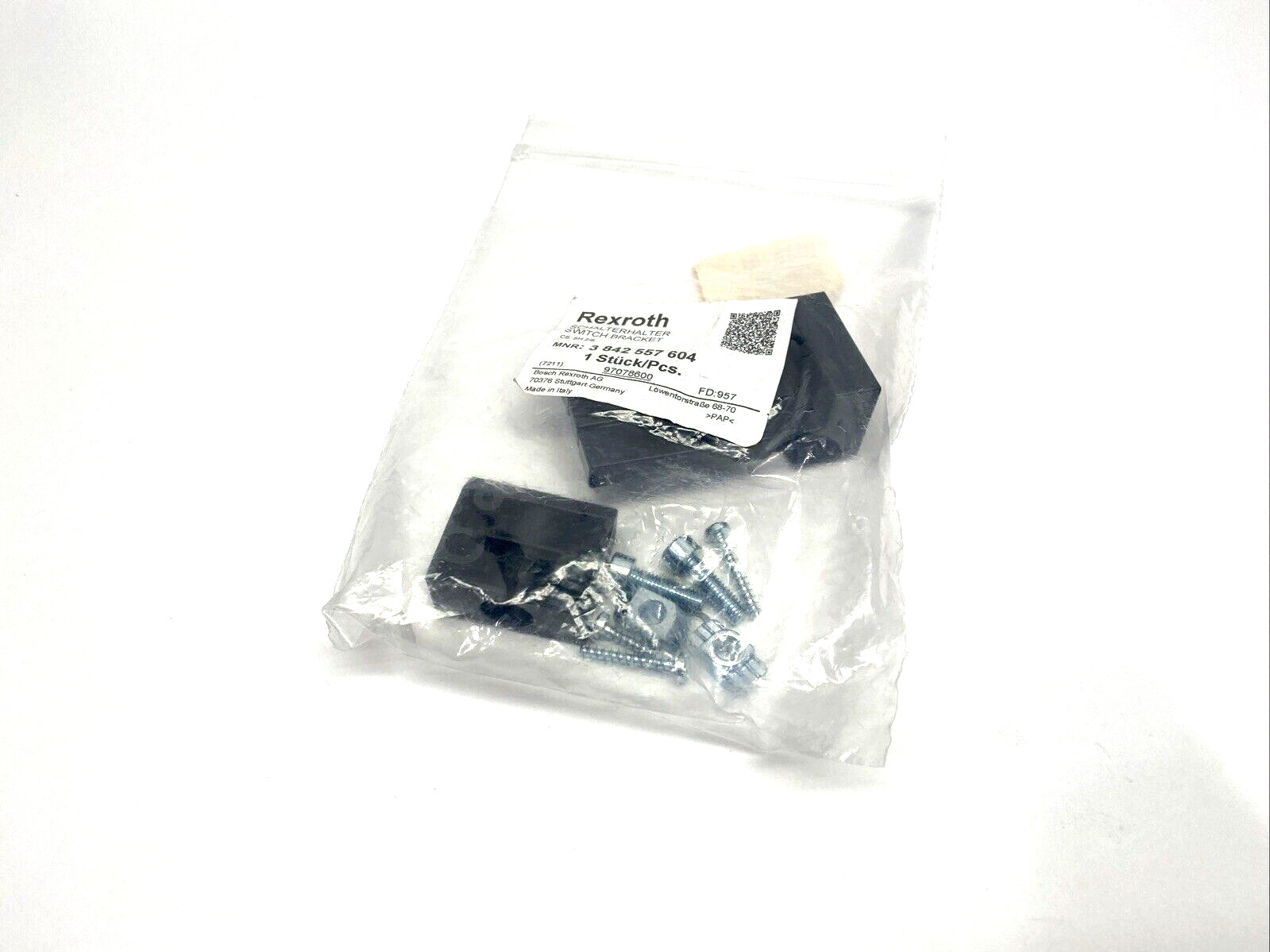 Bosch Rexroth 3842557604 Switch Bracket SH 2/S