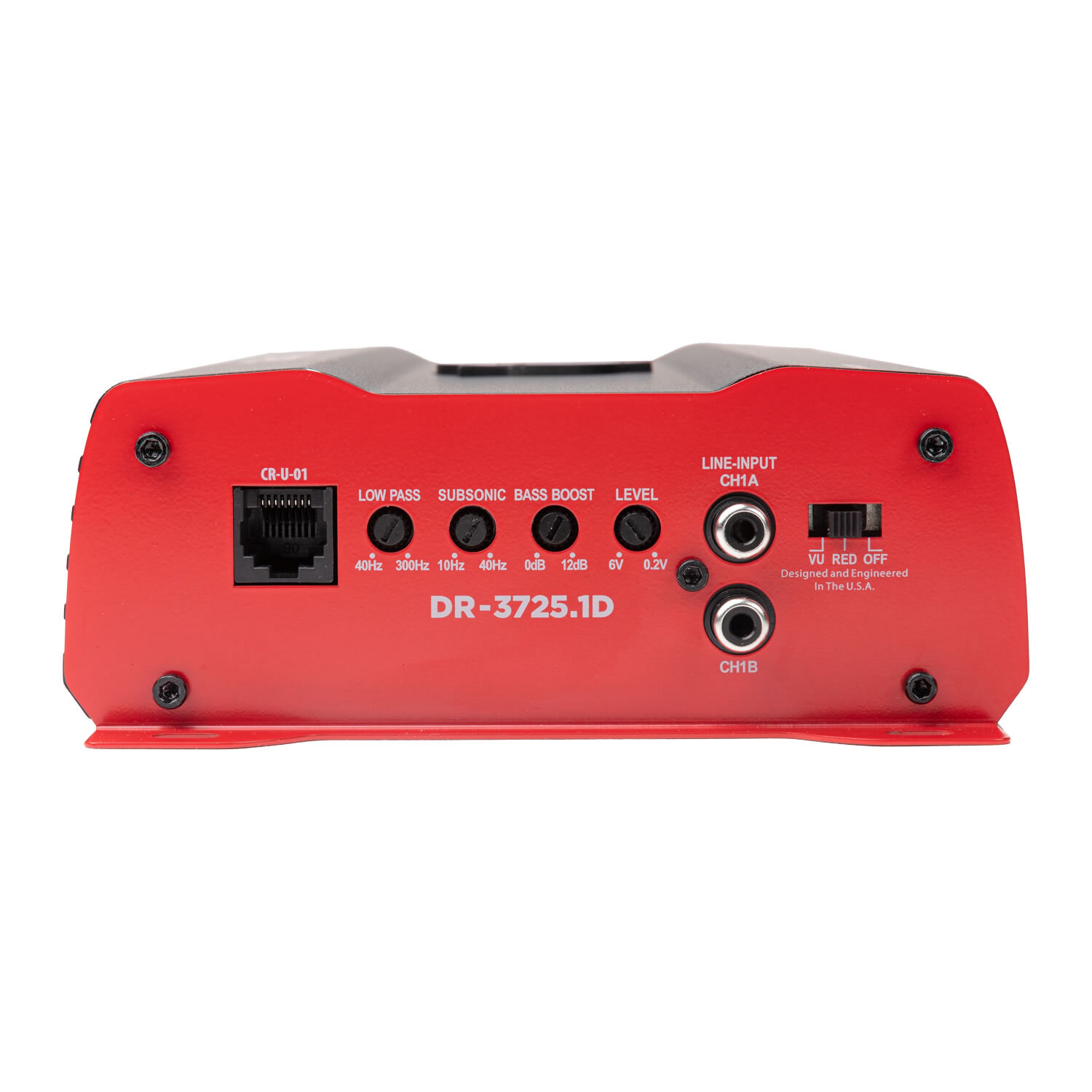 Автомобильный стереомонооусилитель Crunch DR-37251D мощностью 3725 Вт класс D 1 Ом Комплект усилителей