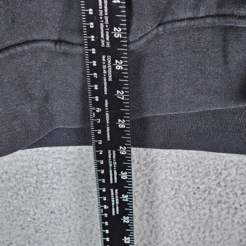 The North Face Full Zip Up Hoodie Men's Size Medium Black Zip Pockets Jacket - Picture 3 of 9