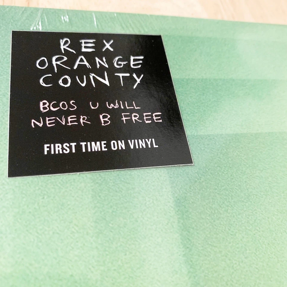 Rex Orange County - Bcos Because You U Will Never B Be Free Opaque Pink Vinyl LP Foto 2 de 4
