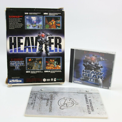 PC CD DVD Big Box Eurobox Heavy Gear II