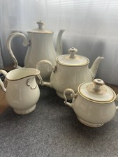 Edelstein Bavaria Teekanne Teekannen mit Goldrand Kaffeservice