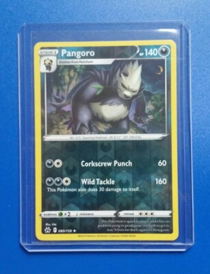 Pokémon TCG Crown Zenith: Pangoro (080/159) *Reverse Holo* - Rare - Near Mint 