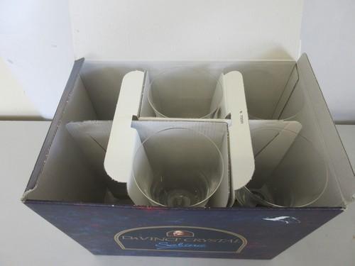 Da Vinci Crystal Wine Glasses Set of 4 Fine Blown Stemware 22.5cm Tall - Picture 9 of 12