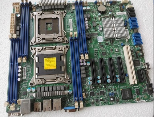 Carte mère Supermicro X9Drl-If Intel 602 Ddr3 Lga 2011 produits d'exploitation d'occasion - Photo 2/2