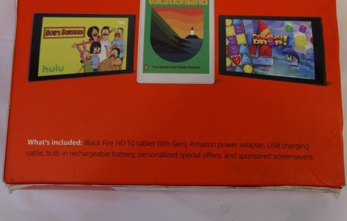 Amazon Fire HD 10 Black Tablet With Alexa 10.1" Display 32 GB 9th Gen, Open Box - Picture 6 of 6
