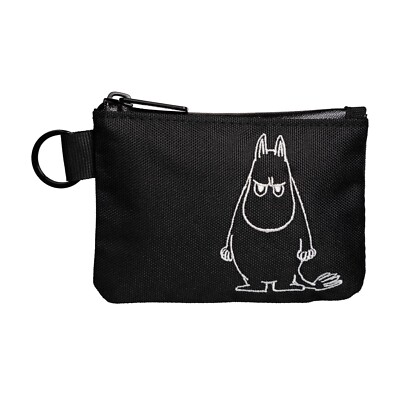 Martinex Moomin Tikki Geldbörse schwarz mit wütendem Moomin   Moomin Characters