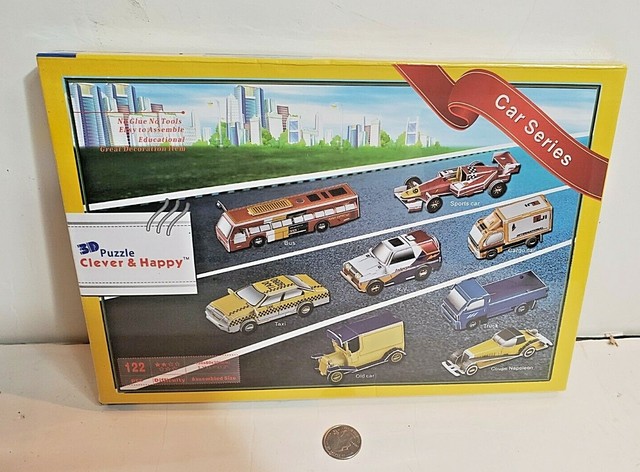 3d puzzle clever and happy