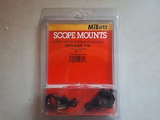 Millett Top Mount Scope Bases  with Screw NOS Savage 110-116 