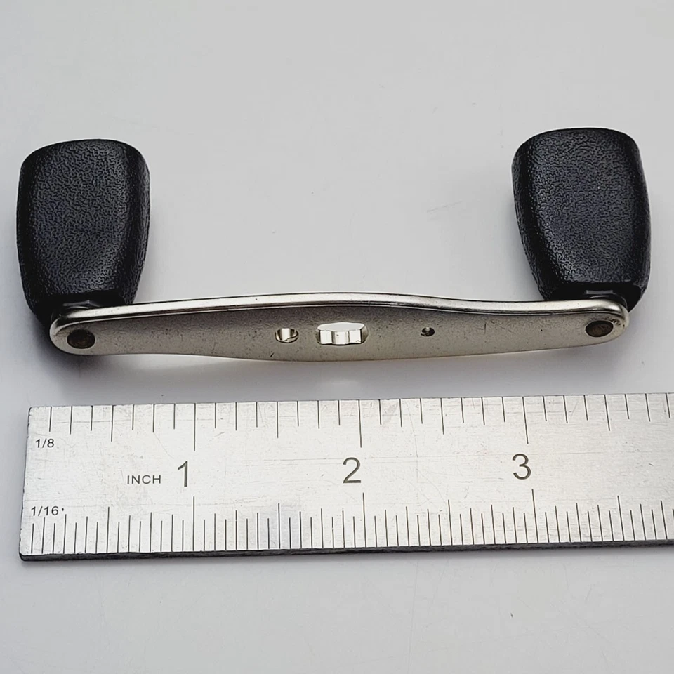 Pinnacle Baitcasting Handle Reel Part, Silver Blade, Double Gray Knobs - Image 2 of 3