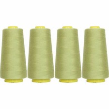 4 BIG CONES AVOCADO SEWING THREAD 2750 YD TEX 27 40S/2-THREADART