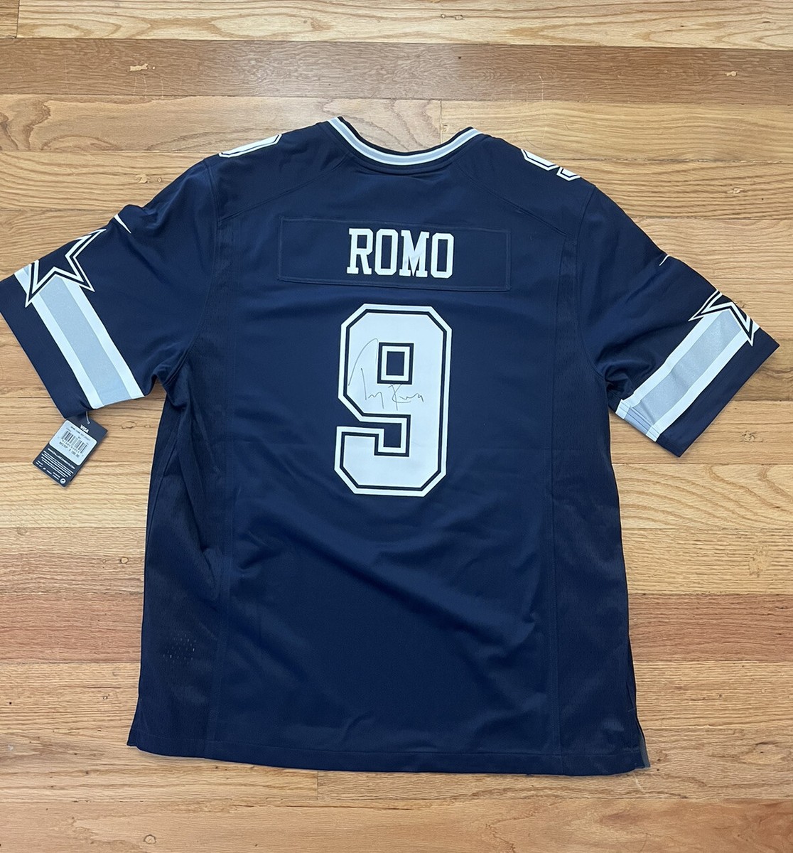 DALLAS COWBOYS TONY ROMO SIGNED JERSEY JSA COA NFL AUTOGRAPH