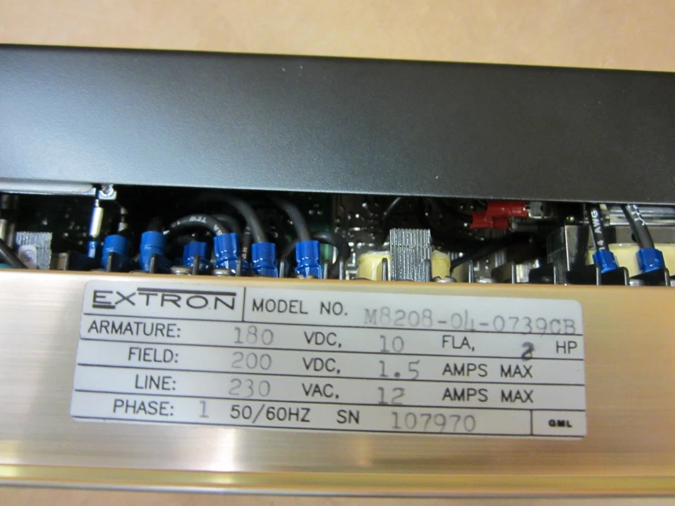 EXTRON SNAP PAC MOTOR CONTROL M8208-04-0739CB - Image 3 of 4