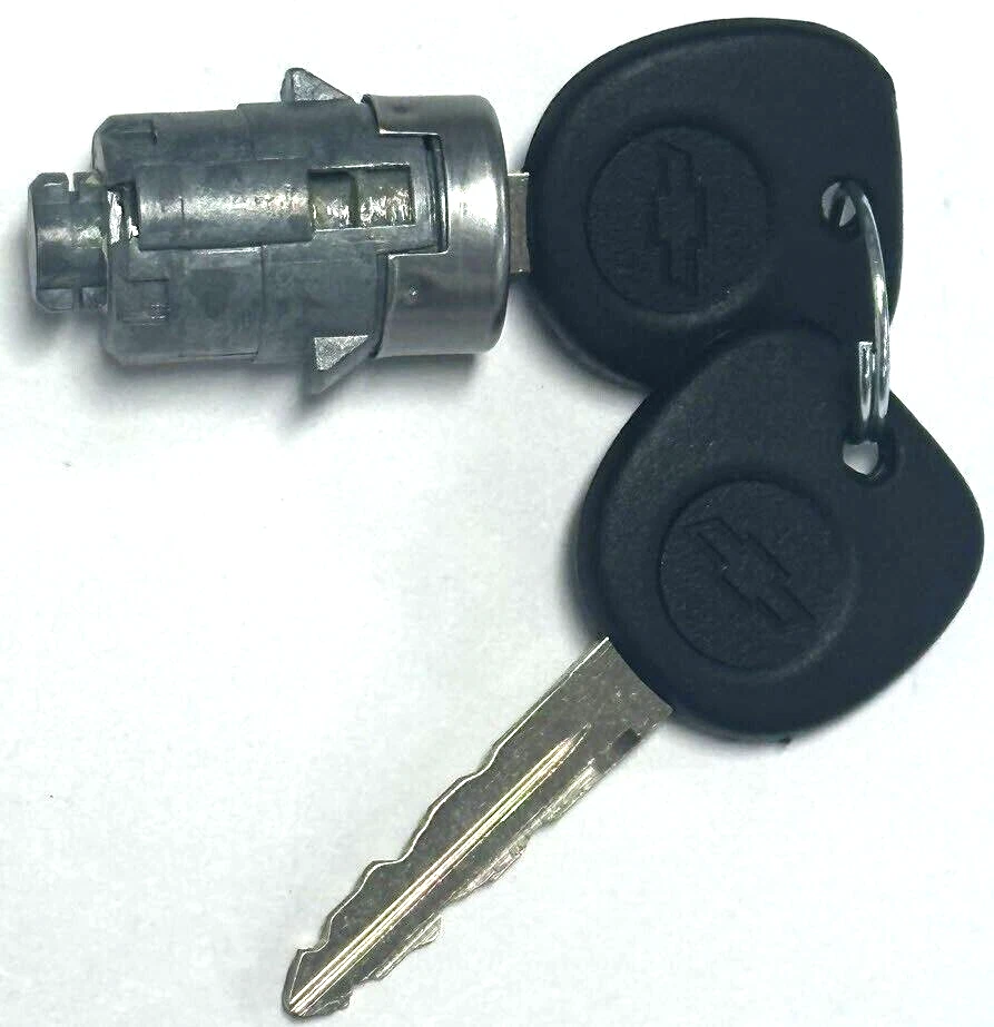 Новый CHEVY OEM цилиндр замка одной двери с 2 OEM галстук-бабочка логотип ключи-706592 + B102gc - Изображение 3 из 3