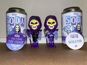 Funko Soda Vinyl Figure MOTU Skeletor Common And Battle Armor Chase PROTOTYPE! | eBay