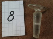 Glasverschluss-Stöpsel - Destillation Laborglas Chemie, Küken, Rundkolben