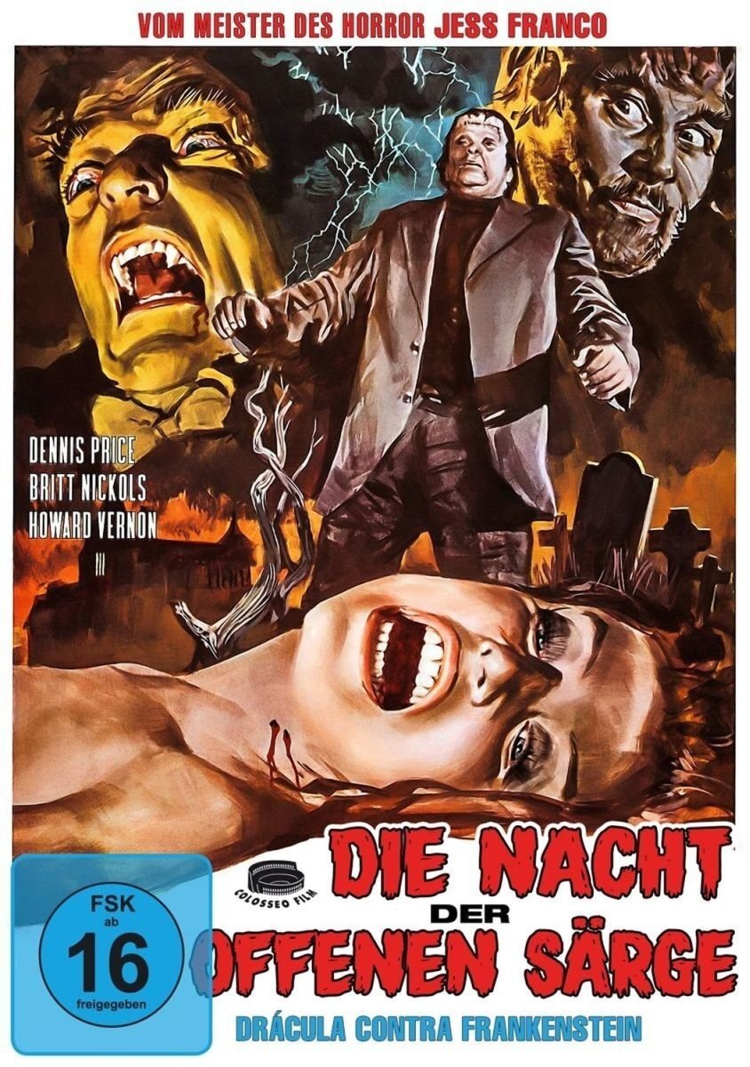 Die Nacht der offenen Särge (DVD) Dennis Price Howard Vernon Paca Gabaldón