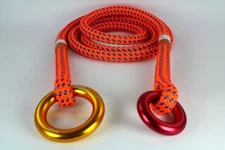 Arborist/ Recreational Tree Climber Cambium/Friction saver -- ALUMINUM RINGS.