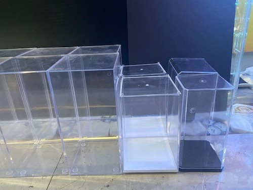 16 Cases Acrylic/Plastic Clear Action Figure Display Box (Includes 12 - 8x4x4) - Picture 5 of 12