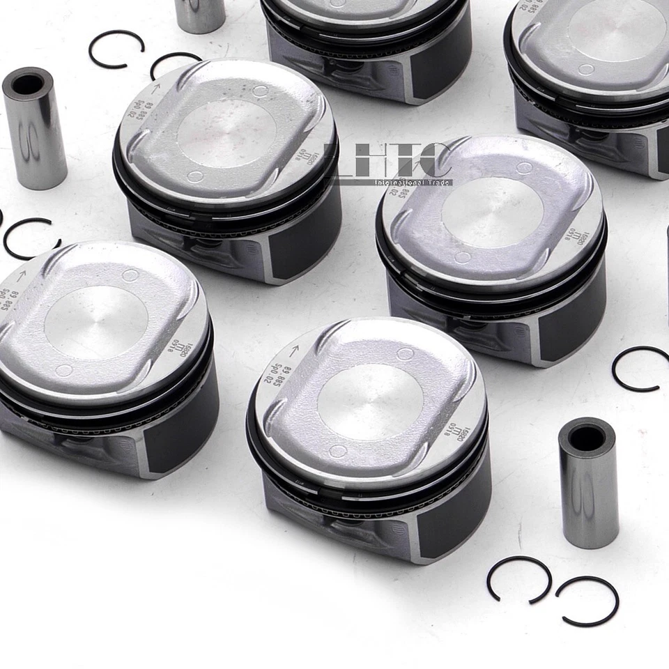 Juego de 8 pistones y anillos STD para Mercedes-Benz C43 AMG ML430 W202 W210 M113 4,3 Foto 3 de 4