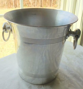 aluminum champagne bucket