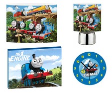 THOMAS TANK ENGINE - 10" Lightshade, Touch Lamp, Wall Art, Wall Clock or Bundle