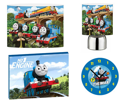 THOMAS TANK ENGINE - 12'' Lampenschirm, Touch Lampe, Wandbild, Wanduhr oder Konvolut