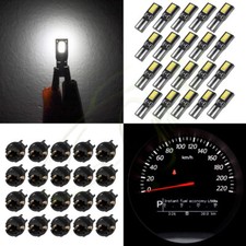 20x White T5 Led Bulbs Instrument Gauge Cluster Dash Light For 1982-2017 Toyota