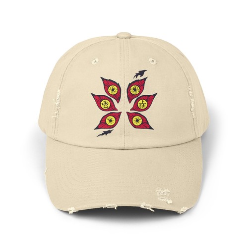 Upper Moon Distressed Cap Mütze Dämon Slayer Anime Manga japanisch 100 % Baumwolle - Bild 11 von 24