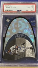 Derek Jeter - 1997 SPx  PSA 8