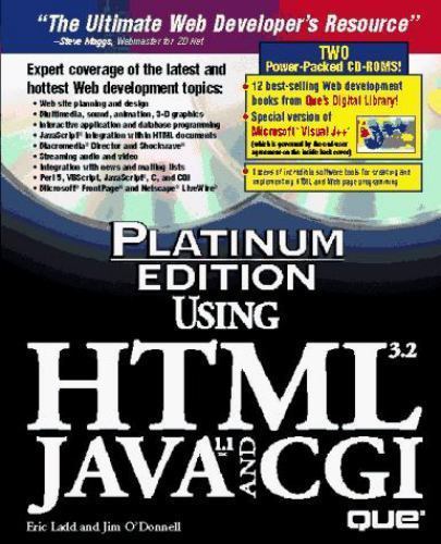 Platinum Edition Using HTML 3.2, Java 1.1, and GCI : 8 Contemporary ...