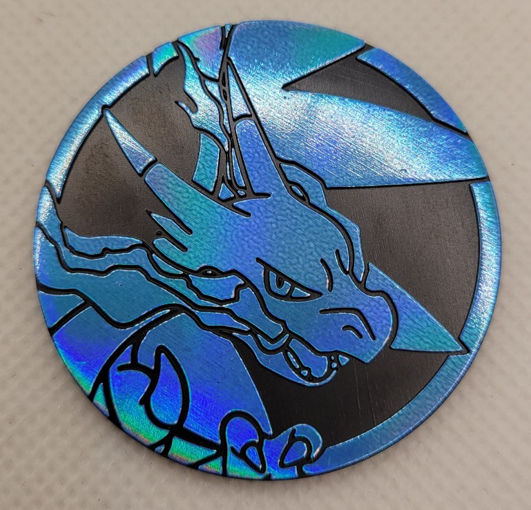 Pokemon Charizard Blue Coin ETB Phantasmal Flames Elite Trainer